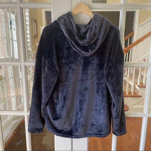 Blue Champion Fuzzy Sweatshirt - Picture 2 of 3